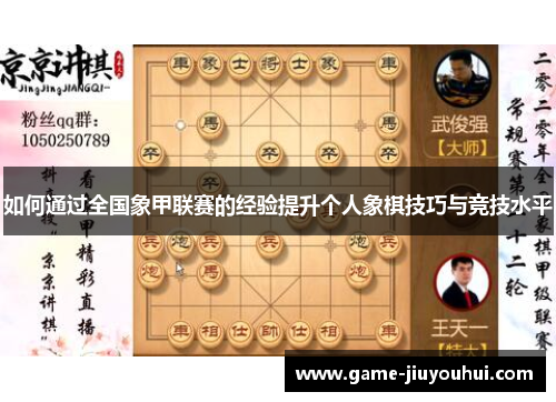 如何通过全国象甲联赛的经验提升个人象棋技巧与竞技水平